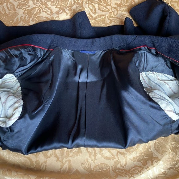 Women's Black Blazer with Gold Buttons - Picture 9 of 10